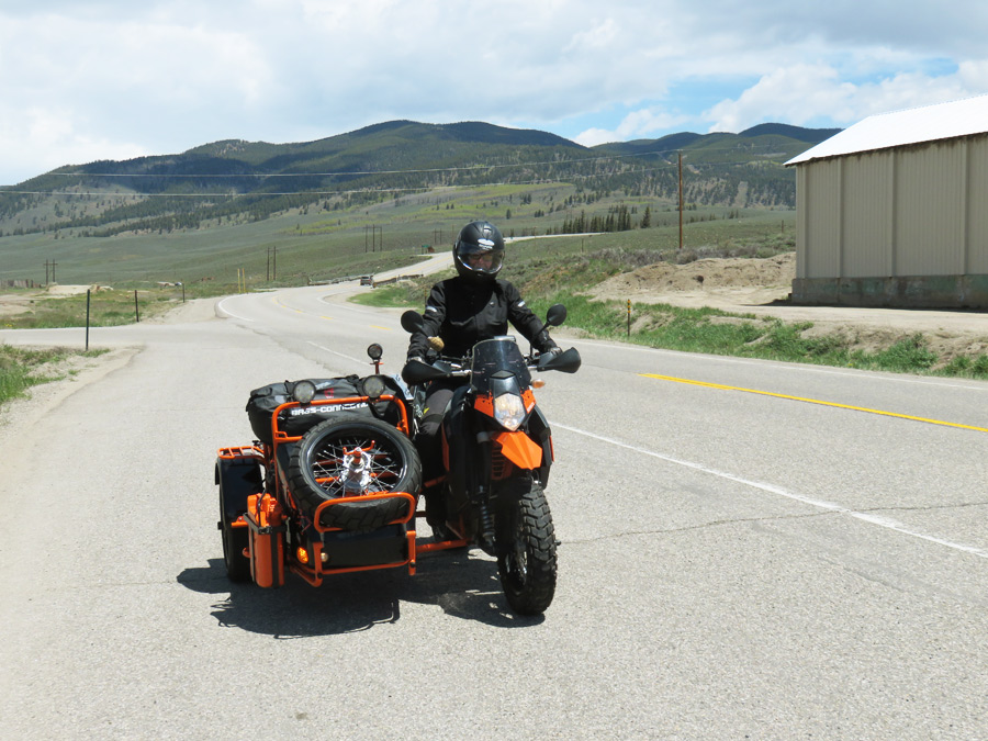 Adventure bike with discount sidecar