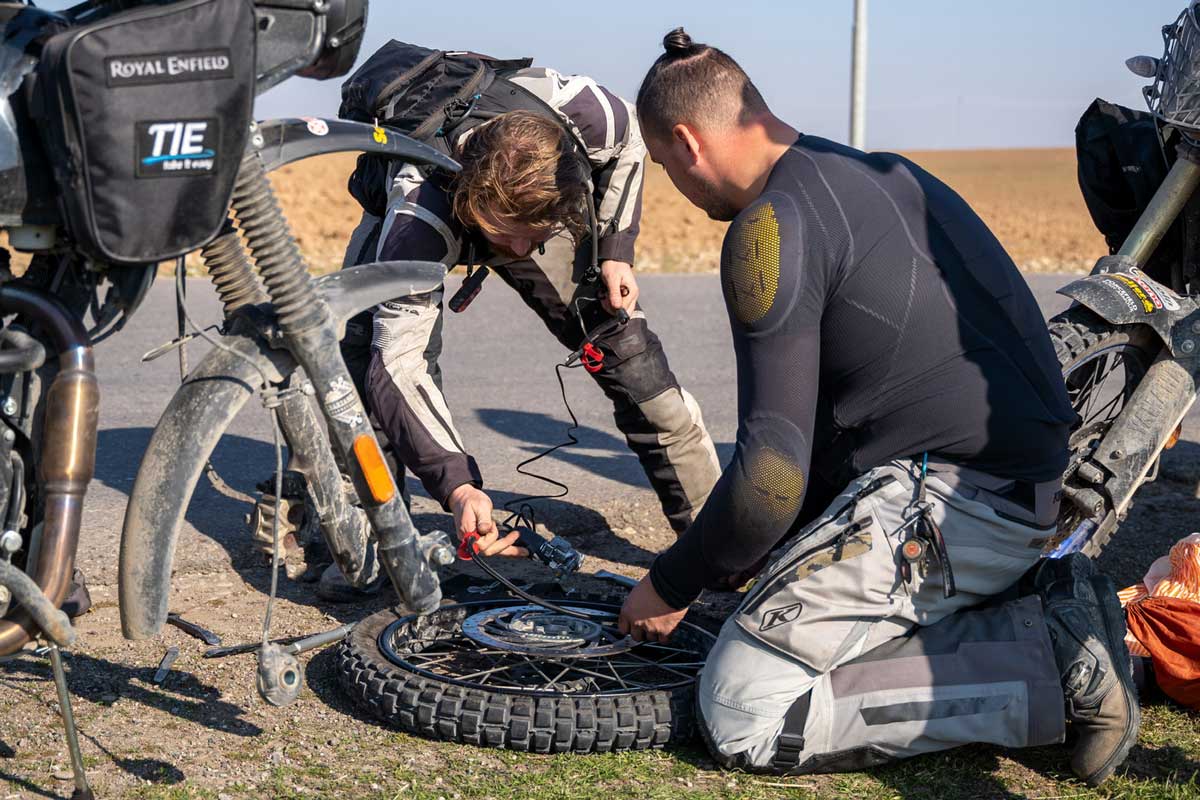 Motorcycle Maintenance Tips On Road tire