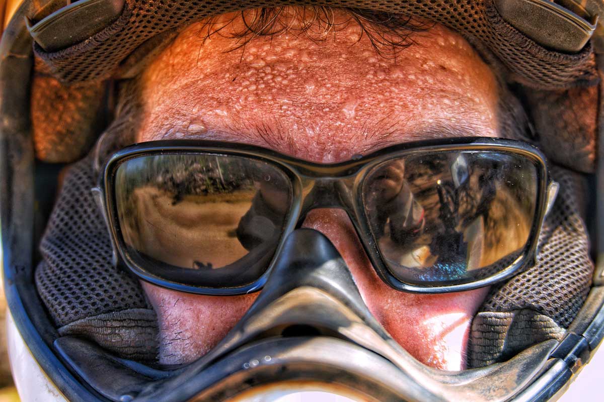 Riding in Extreme Heat - Adventure Motorcycle Magazine