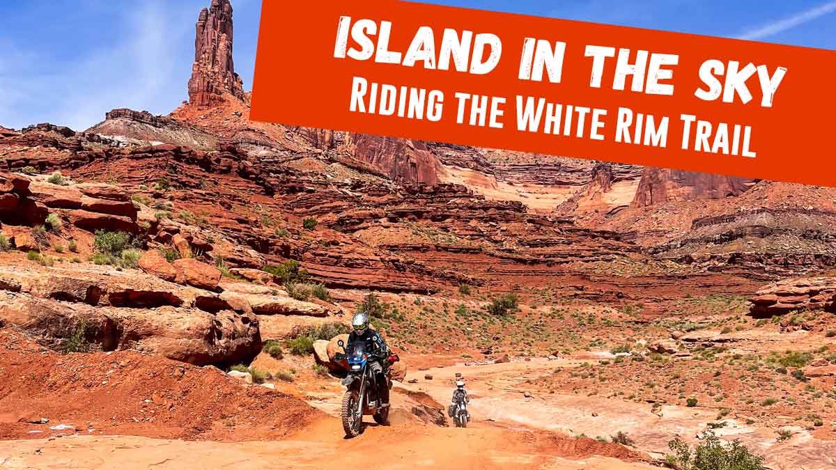 Riding the White Rim Trail