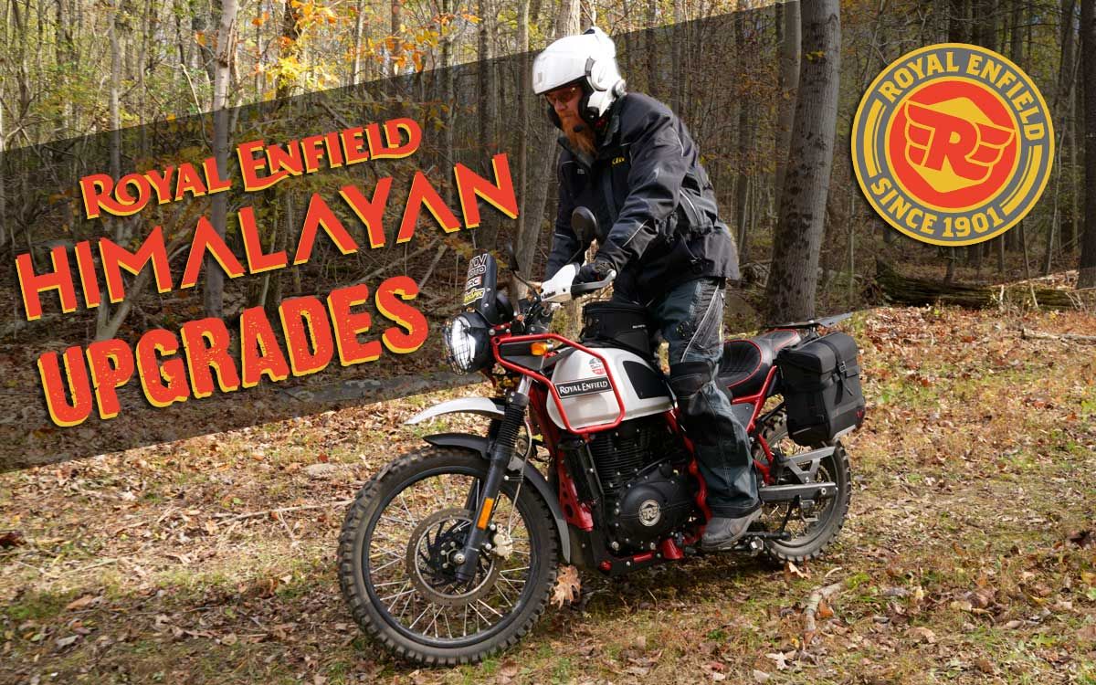 Royal Enfield Himalayan Upgrades full