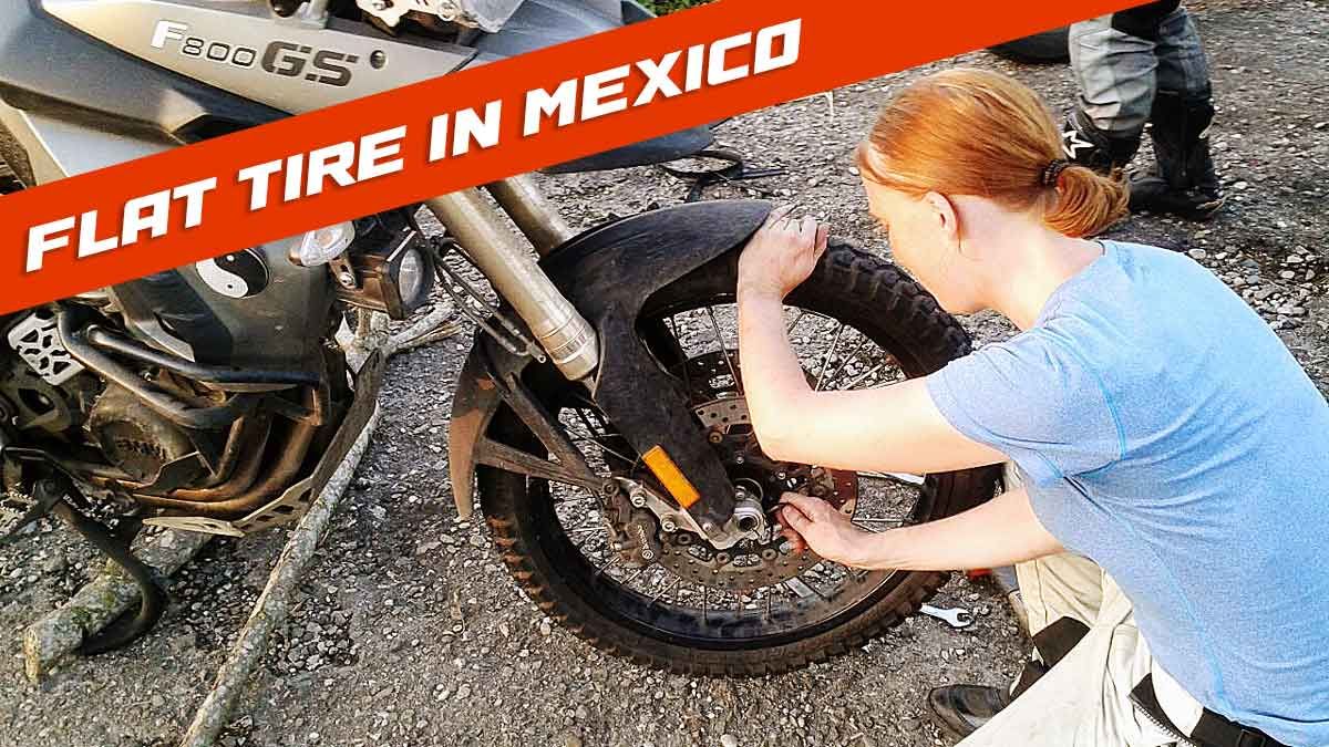 Flat Tire in Mexico